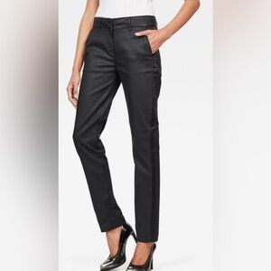 Rag & Bone Elanor Pants In Midnight With Black Side Striped 4